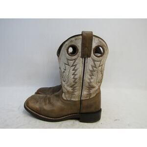Cody James Youth Sz 2 D Brown Cowboy Western Boots
